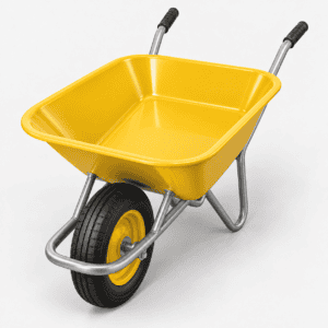 100L Heavy Duty Wheelbarrow with Pneumatic Tire